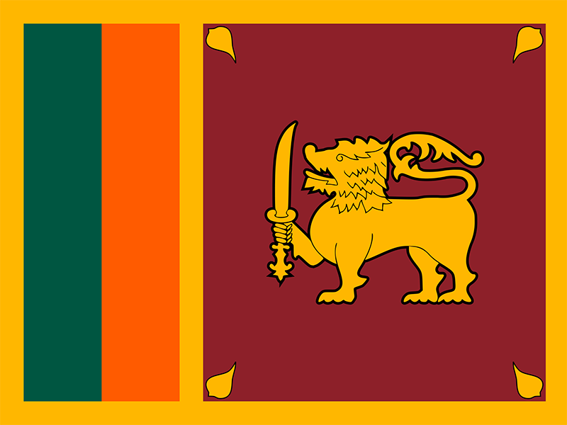 Flag: Sinhalese