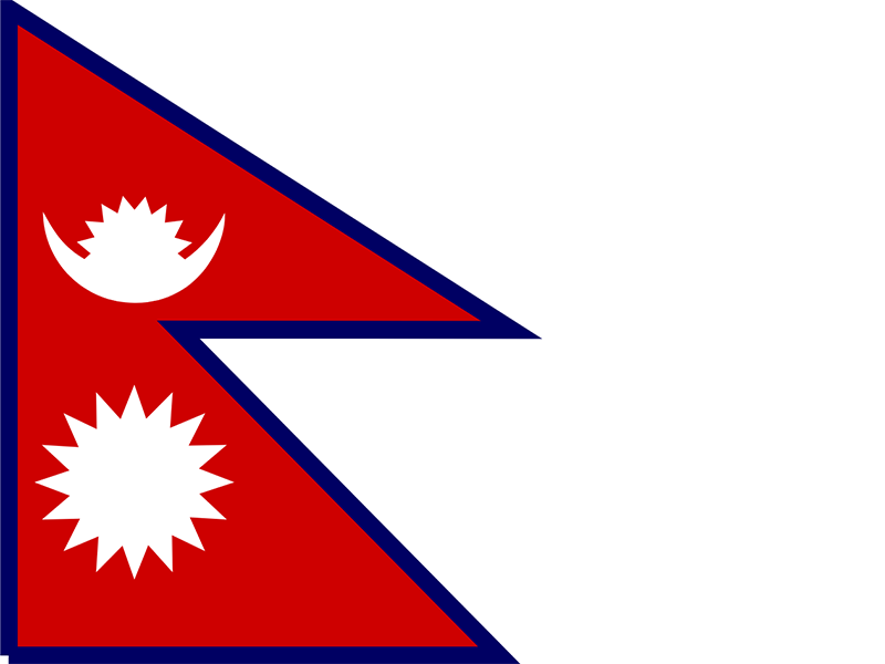 Flag: Nepali